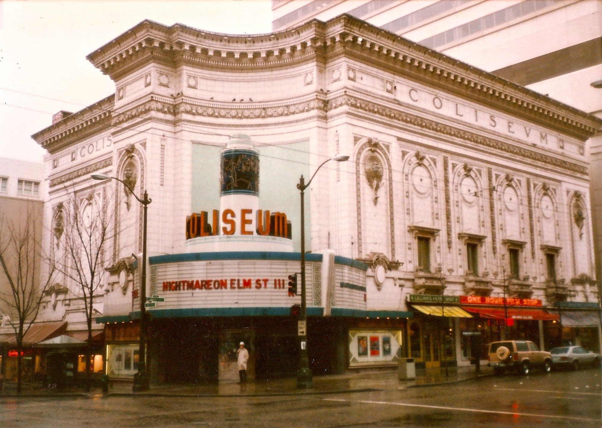 Coliseum exterior, 1987