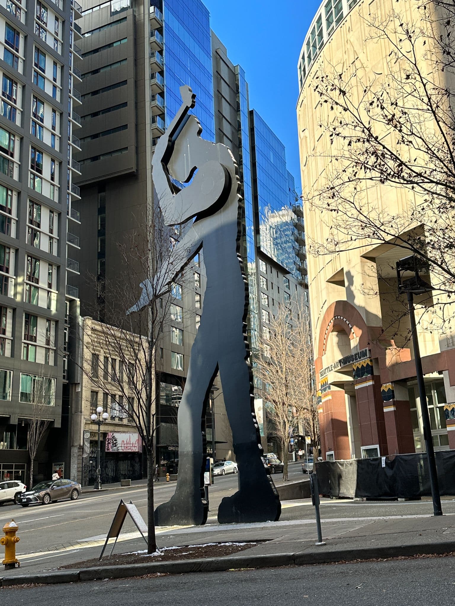 Lusty Lady — across from the Hammering Man