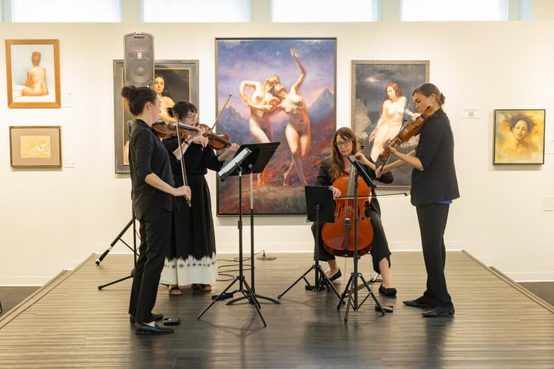 Pearl String Quartet this Friday at the Art Love Salon