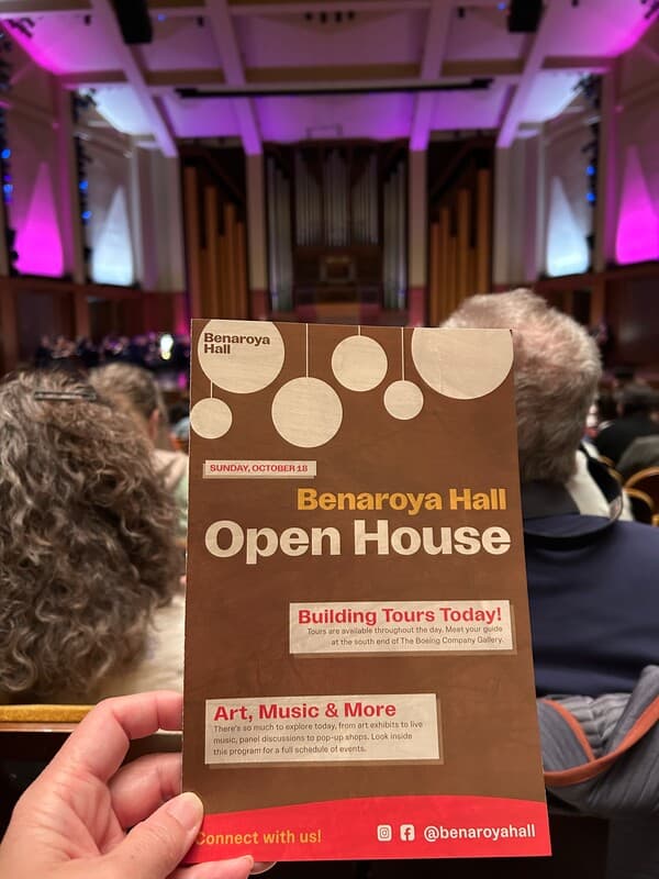 Open House pamphlet