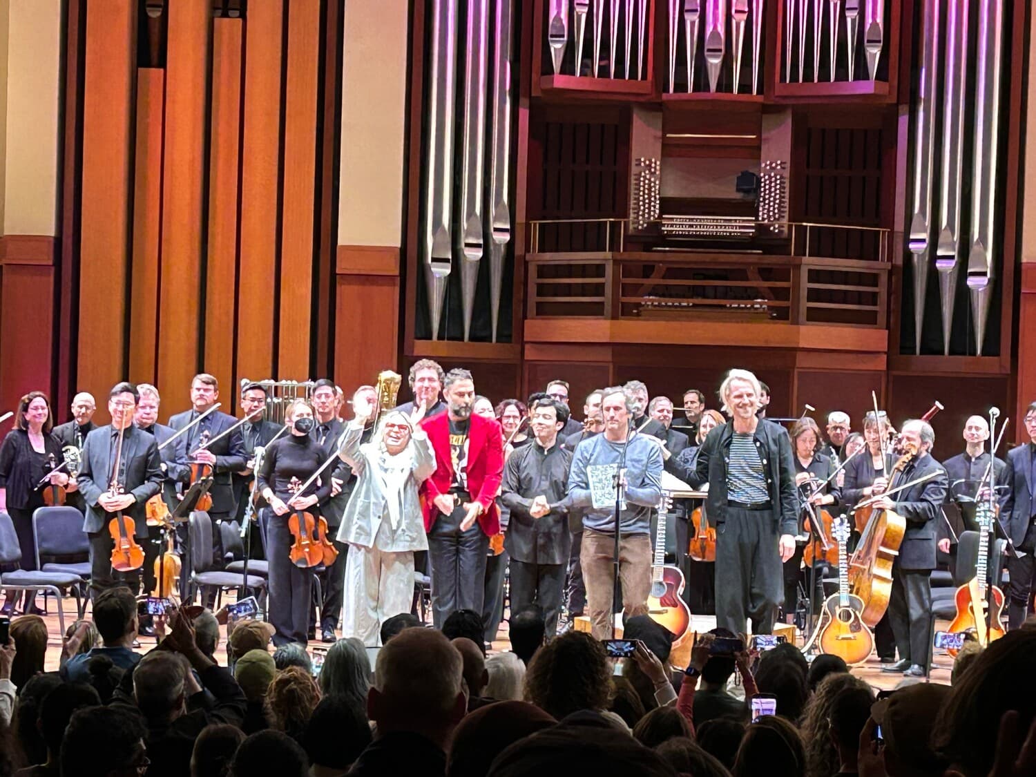 The Head and the Heart ending performance with Seattle Symphony