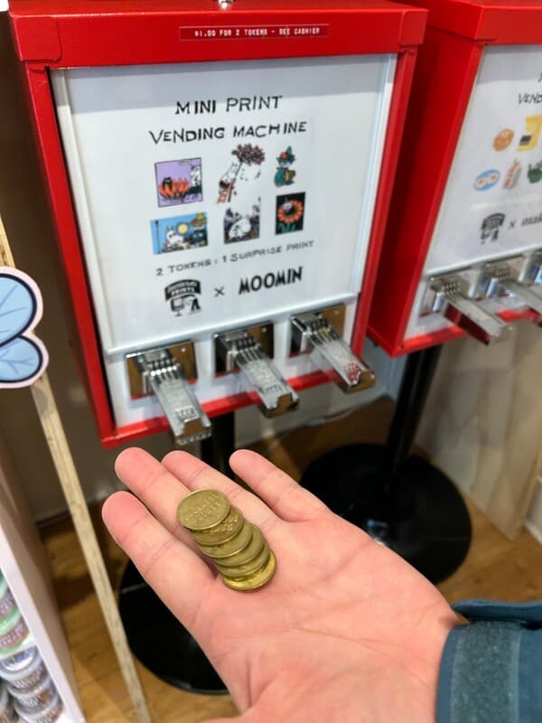 The Mini Print Vending Machine with 200 machines across the country